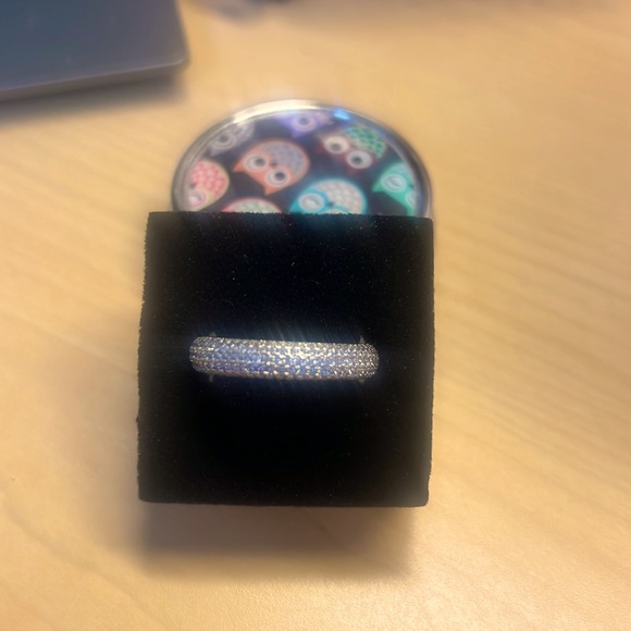 Crystal Eternity Rounded Band Ring *NEW* - Picture 7 of 10